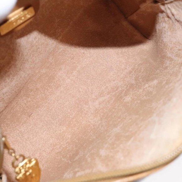 GUCCI Micro GG Supreme Shoulder Bag PVC Beige Gold 007 115 0093 Auth BA2396 - Picture 11 of 16